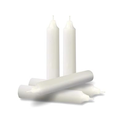 30 Lu Paket Beyaz Bakkal Mum (Çap : 1.8 cm )