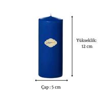 4 Lü Set Mum Mavi Çap :5 cm