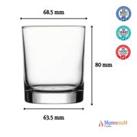 1 Koli Toptan 48 Adet Şeffaf Cam Mumluk  - Mum Yapımı ve Sunumu İçin İdeal