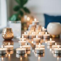 50 Li  Tea Light Mum