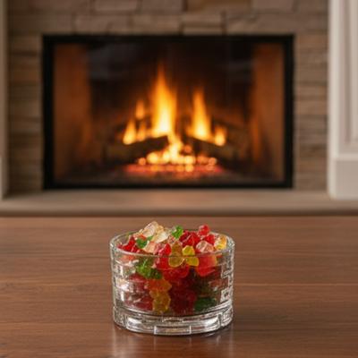 6 Lı Rattan Çerezlik El Yapımı 