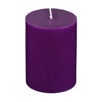 7X10 Mor Silindir Mum