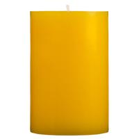 Citronella Sinek Kovan 7X15 Sarı Silindir Mum