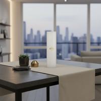 7x25 Beyaz Silindir Mum