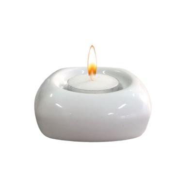 Beyaz Seramik Tealight Mumluk