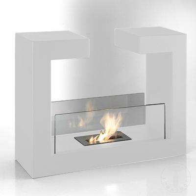 Beyaz Stylish Ethanol Sömine 