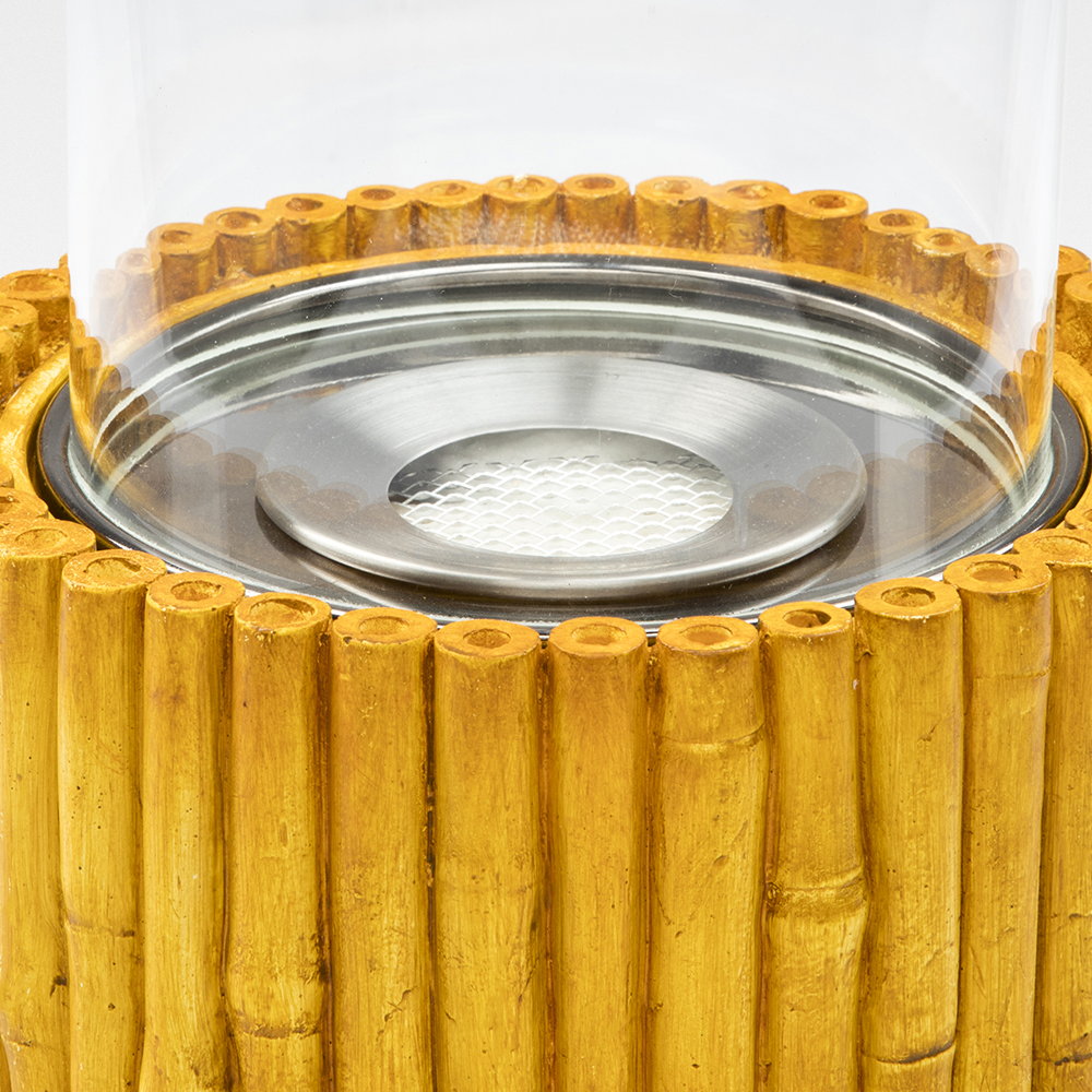 Bio ethanol Şömine Bamboo Model + 1 LT Yakıt - Görsel 4