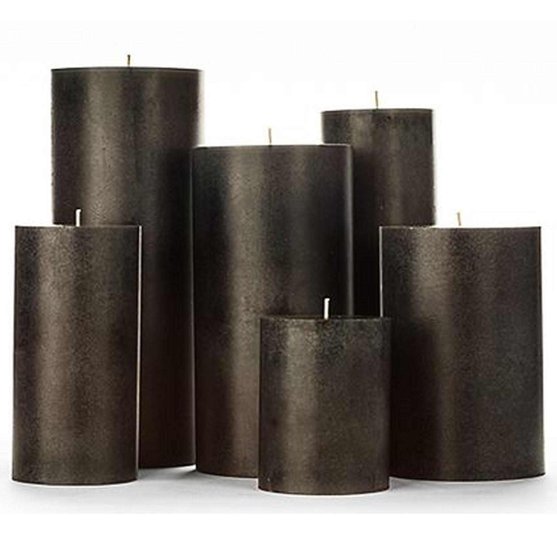 Gyertya Black Set Mum 6 Lı - Görsel 2