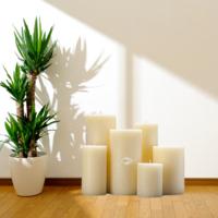 Gyertya Cream Set Mum 6 Lı