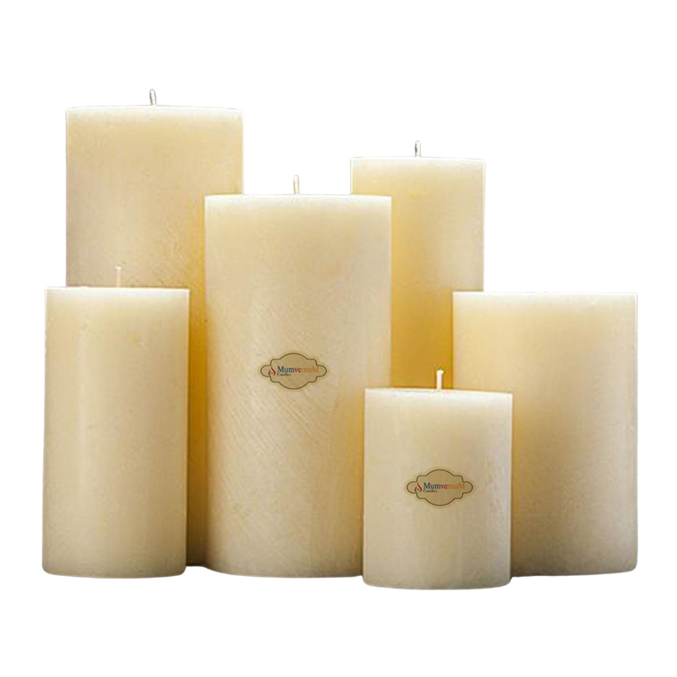 Gyertya Cream Set Mum 6 Lı - Görsel 3
