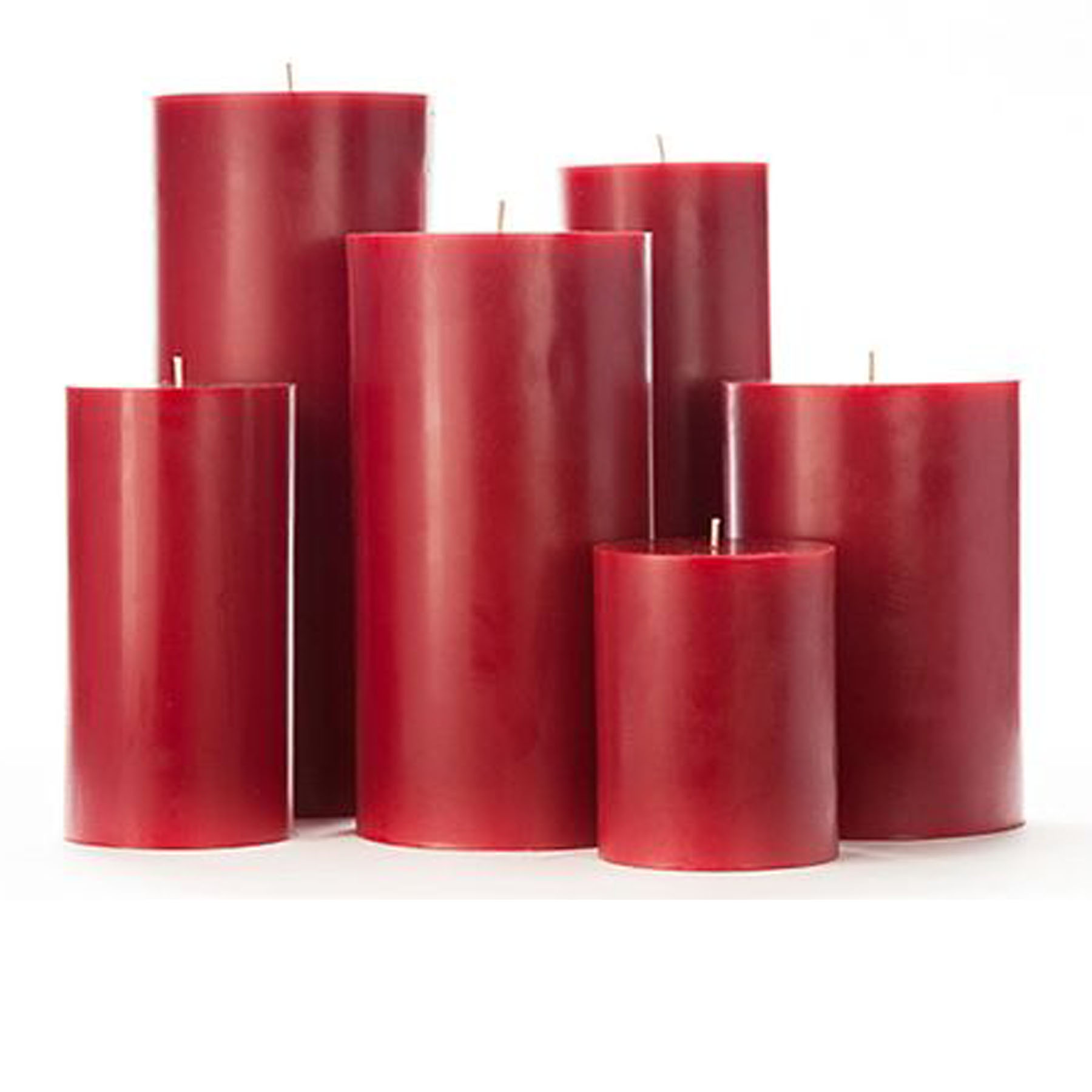 Gyertya Red Set Mum 6 Lı - Görsel 3