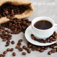 Kahve Kokulu Cam Bardak İçi Mum 