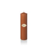 Kahve Rengi Silindir Bar Mum Çap : 3.5 cm
