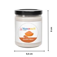 Kavanoz Mum Sandal Ağcı Kokulu 