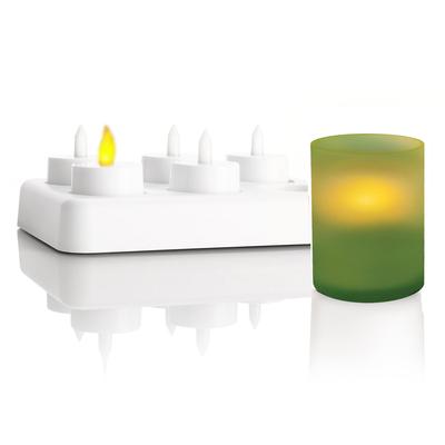 Led Mum Tealight Şarjlı 6 Lı 