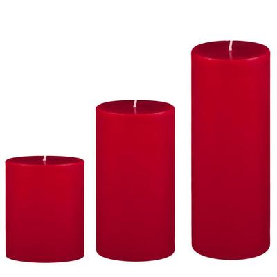 Medium ÇAP :10 cm Set Mum Kırmızı
