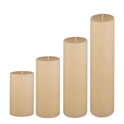 Medium 4 Lü Set Mum Çap 7 cm Krem