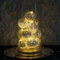 Pilli Led Isik Disko Topu Sari Isik 126 27 Tl Kdv
