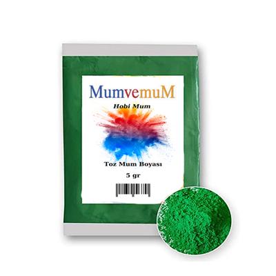 Yeşil Toz Mum Boyası