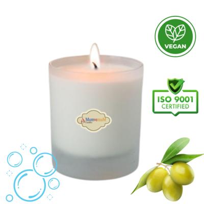 Zeytin Wax Bardak Mum Hamam Kokulu 