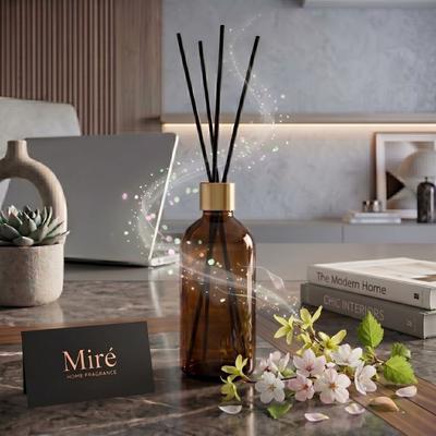 Bahar Esintisi Çubuklu Oda Kokusu - Amber Şişe 