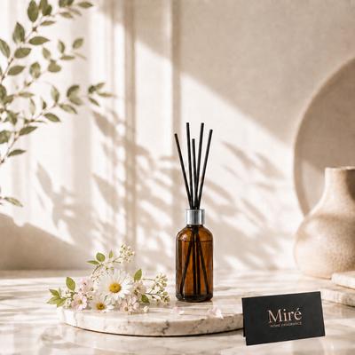Bahar Esintisi Çubuklu Oda Kokusu - Amber Şişe 50 ml