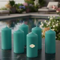 Bar Mum 6 lı Paket Turkuaz Rengi