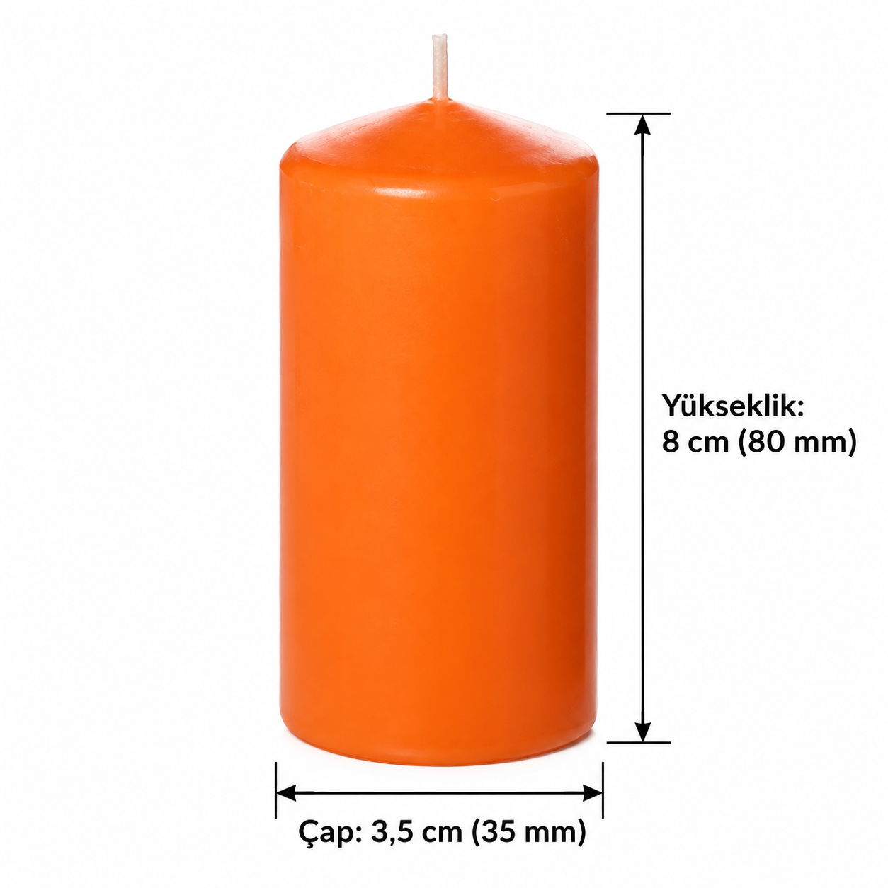 Bar Mum 6 lı Paket Turuncu