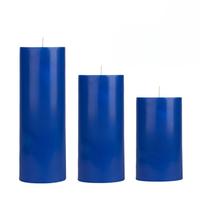 Big Okyanus Kokulu Set Mum Çap 7 cm Mavi