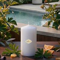 Citronella 3 Lü Silindir Mum Çap:6 cm 