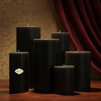 Gyertya Black Set Mum 6 Lı