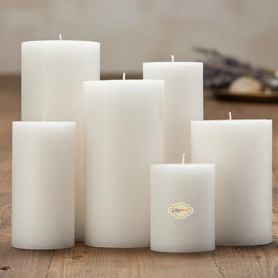 Gyertya White Set Mum 6 Lı