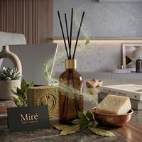 Hamam Kokusu Çubuklu Oda Kokusu - Amber Şişe 