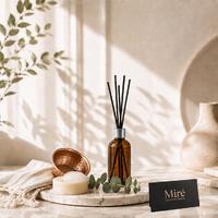 Hamam Kokusu Çubuklu Oda Kokusu - Amber Şişe 50 ml