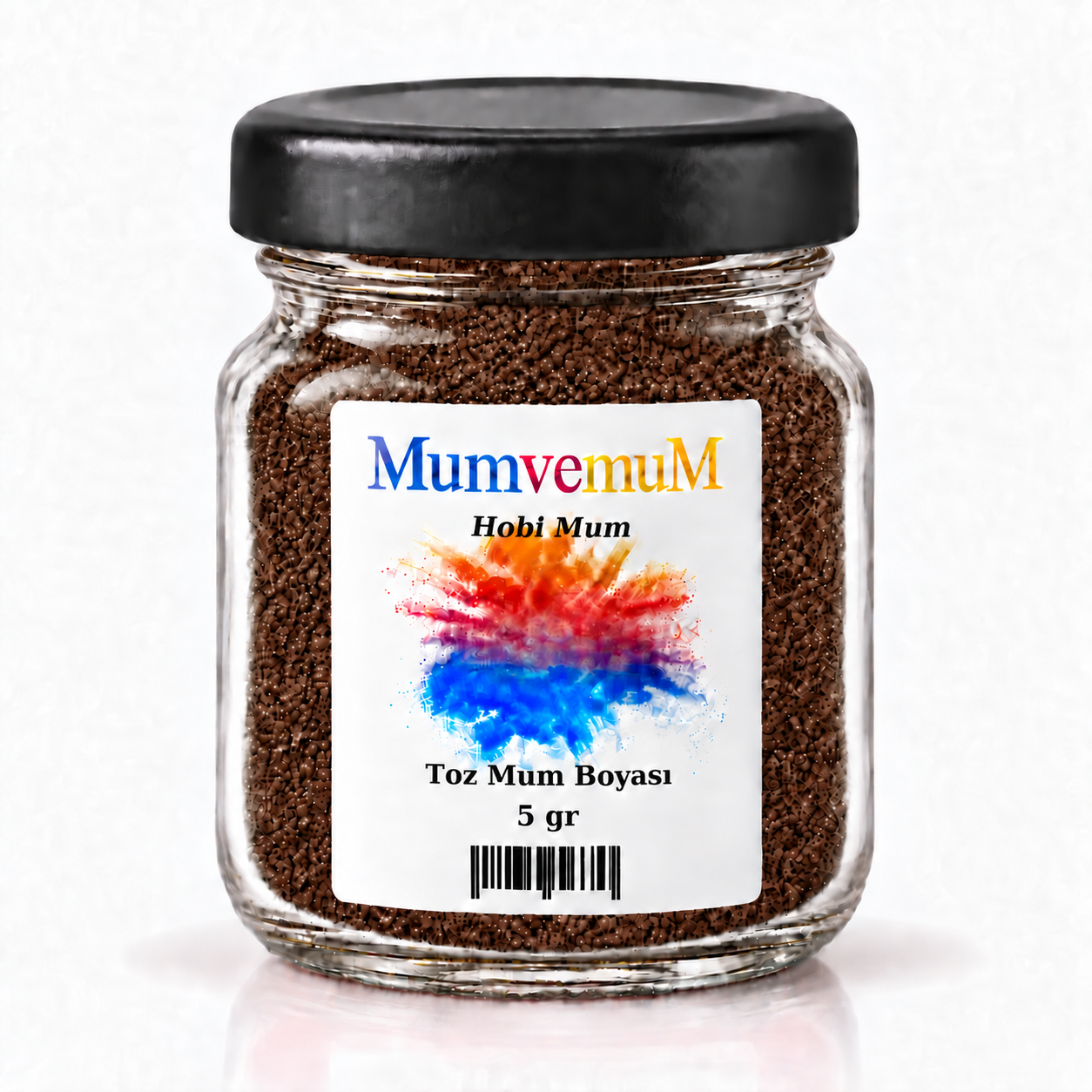 Kahve Rengi Toz Mum Boyası