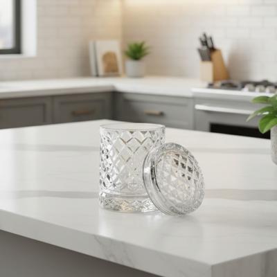 Kapaklı Elegant Stylish Cam Bardak 