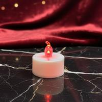 Kırmızı Işık Led Tea Light Mum 