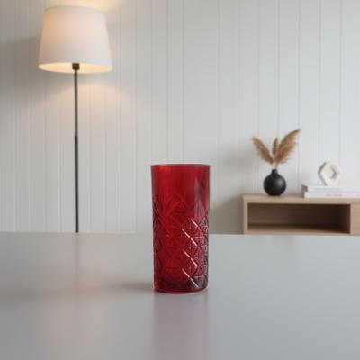 Kırmızı Mum Vazosu 