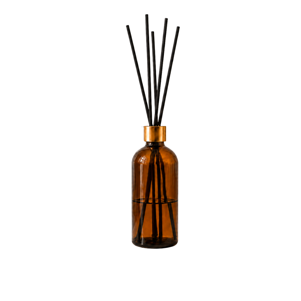 Lavanta Kokulu Çubuklu Oda Kokusu - Amber Şişe 100 ml