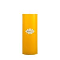 Limon Kokulu 7X15 Sarı Silindir Mum