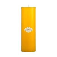 Limon Kokulu 7X20 Sarı Silindir Mum