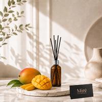 Mango Kokulu Çubuklu Oda Kokusu - Amber Şişe 50 ml