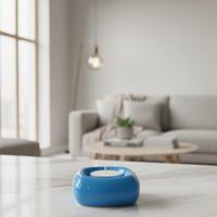 Mavi Seramik Tealight Mumluk