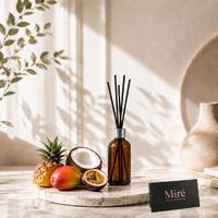 Meyve Sepeti Kokulu Çubuklu Oda Kokusu - Amber Şişe 50 ml