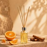 Noel Portakal ve Tarçın Çubuklu Oda Kokusu - Şeffaf Şişe 50 ml