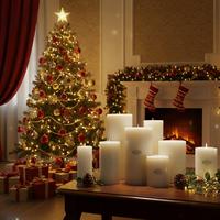 Paris Beyaz Set Mum 6 Lı