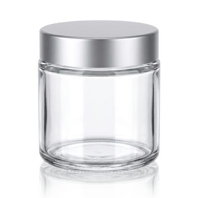 Şeffaf Cam Kavanoz  100 ml Kapaklı - Mum Doldurmaya Uygun 