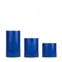 Small Okyanus Kokulu Set Mum Çap 7 cm Mavi