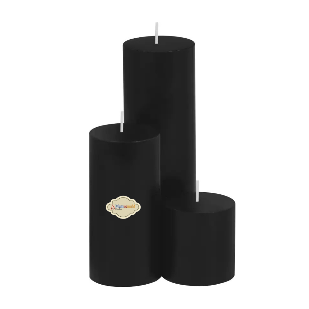 Sweet Black 3 Lü Set Mum - Görsel 2