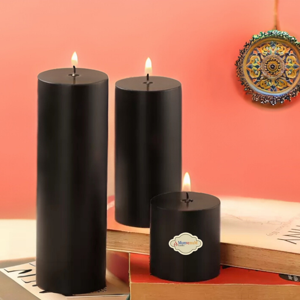 Sweet Black 3 Lü Set Mum - Görsel 3